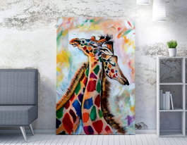 Wallity WY168 Lienzo Decorativo Multicolor 50 x 70 cm